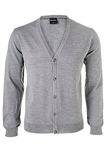 OLYMP modern fit vest wol, grijs