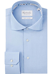 Michaelis slim fit heren overhemd, Oxford, blauw
