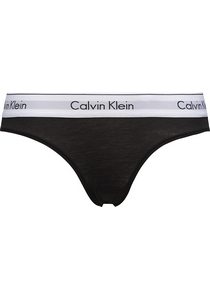 Calvin Klein dames Modern Cotton slip, zwart