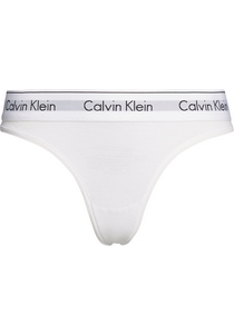 Calvin Klein dames Modern Cotton string, wit