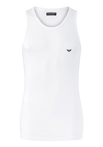 Emporio Armani Tank Top Iconic (1-pack), heren stretch singlet, wit     