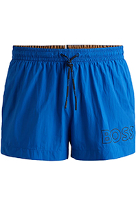 HUGO BOSS Mooneye swim shorts, heren zwembroek, middenblauw
