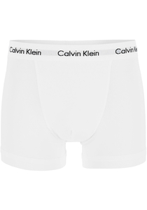 Calvin Klein Modern Cotton trunk (2-pack), heren boxers normale lengte, wit