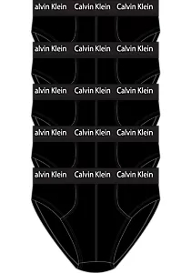 Calvin Klein Hipster Briefs (5-pack), heren slips, zwart