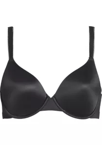 Calvin Klein dames Liquid Touch lightly lined T-shirt bra, beugel BH, zwart