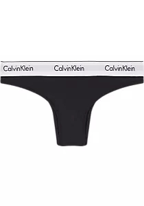 Calvin Klein dames Brazilian (1-pack), Brazilian slip, zwart