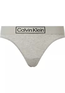 Calvin Klein dames thong (1-pack), string, grijs