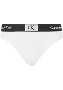 Calvin Klein dames modern bikini (1-pack), heupslip, wit