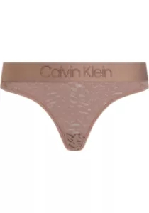 Calvin Klein dames thong (1-pack), string, bruin