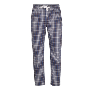 TOM TAILOR heren pyjama- of loungebroek, donkerblauw geruit
