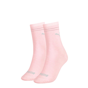Puma Sock (2-pack), dames sokken, roze