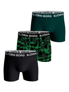 Bjorn Borg Cotton Stretch boxers, heren boxers normale lengte (3-pack), multicolor