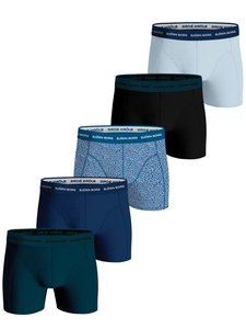Bjorn Borg Cotton Stretch boxers, heren boxers normale lengte (5-pack), multicolor