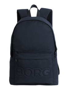 Bjorn Borg embossed street backpack, zwart