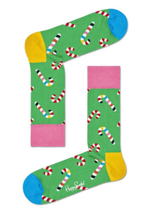 Happy Socks Candy Cane Sock, unisex sokken