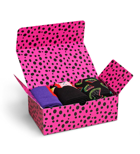 Happy Socks Fruits Socks Gift Set (3-pack), unisex sokken in cadeauverpakking