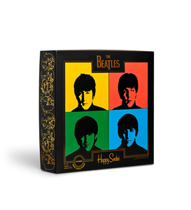 Happy Socks The Beatles Gift Set (4-pack), unisex sokken in cadeauverpakking