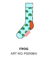 Happy Socks Frog Sock, unisex sokken