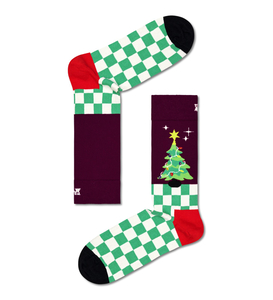 Happy Socks Christmas Tree Sock, unisex sokken