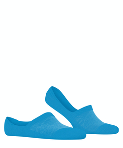 Burlington Athleisure heren invisible sokken, blauw (pacific)