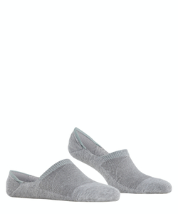 Burlington Athleisure dames invisible sokken, grijs (light grey mel.)