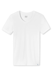 SCHIESSER Long Life Soft T-shirt (1-pack), heren shirt korte mouwen wit