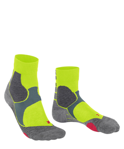 FALKE BC3 Comfort unisex biking sokken  kort, neon groen (matrix)