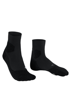 FALKE RU Trail Grip heren running sokken, zwart (black)