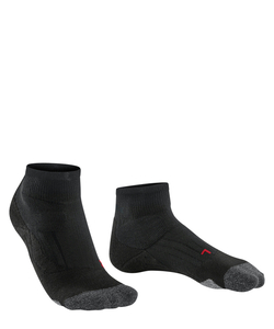 FALKE PL2 Short dames tennis sokken, zwart (black)