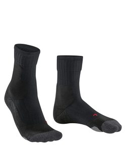 FALKE PL2 heren tennis sokken, zwart (black)