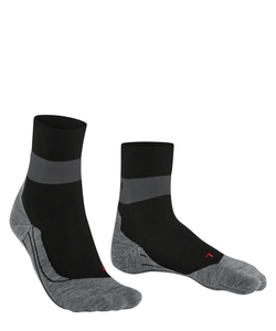 FALKE RU Compression Stabilizing dames running sokken, zwart (black-mix)