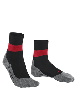 FALKE RU Compression Stabilizing dames running sokken, zwart (black)