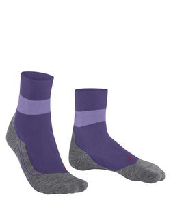 FALKE RU Compression Stabilizing dames running sokken, paars (amethyst)