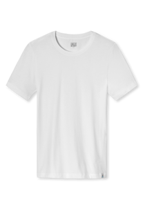 SCHIESSER Long Life Soft T-shirt (1-pack), heren shirt korte mouwen jersey elastisch ronde hals wit