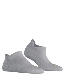 FALKE Cool Kick dames sneakersokken, grijs (light grey melangeange)