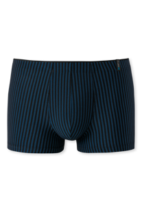 SCHIESSER Long Life Soft boxer (1-pack), heren shorts marine-zwart gestreept