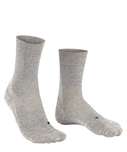 FALKE GO2 heren golf sokken, grijs (light grey)