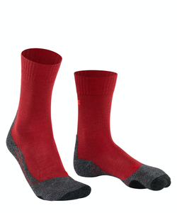 FALKE TK2 Explore dames trekking sokken, rood (ruby)