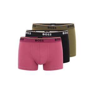 HUGO BOSS Power trunks (3-pack), heren boxers kort, multicolor (set met verschillende kleuren)