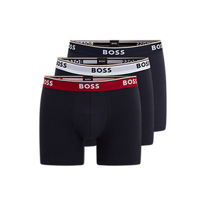 HUGO BOSS Power boxer briefs (3-pack), heren boxers normale lengte, multicolor (set met verschillende kleuren)