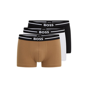 HUGO BOSS Bold trunks (3-pack), heren boxers kort, multicolor (set met verschillende kleuren)