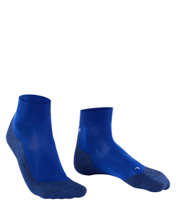 FALKE RU4 Light Performance Short heren running sokken kort, middenblauw (athletic blue)
