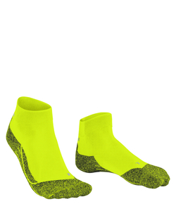 FALKE RU4 Light Performance Short heren running sokken kort, neon groen (matrix)