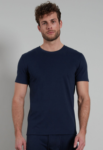 Gotzburg heren T-shirt met O-hals (1-pack), donkerblauw