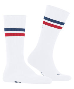 FALKE Dynamic unisex sokken, rood, wit, blauw (white-blue-red)