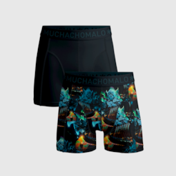Muchachomalo boxershorts, heren boxers normale lengte (2-pack), Elephant Norway