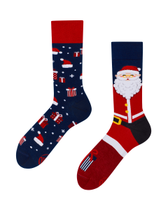 Many Mornings unisex sokken, Santa Claus