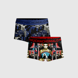 Muchachomalo boxershorts, heren boxers kort (2-pack), Smooth Criminal