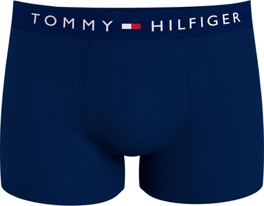 Tommy Hilfiger trunk (1-pack), heren boxers normale lengte, blauw