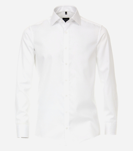 VENTI modern fit overhemd, mouwlengte 72 cm, twill, wit
